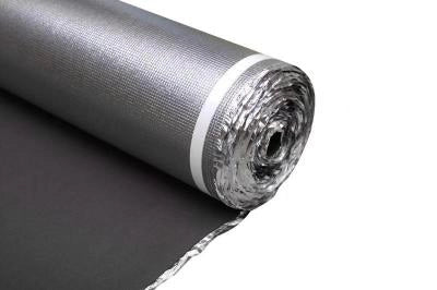 3.0mm EVA Black Foam Foil Laminate Underlay